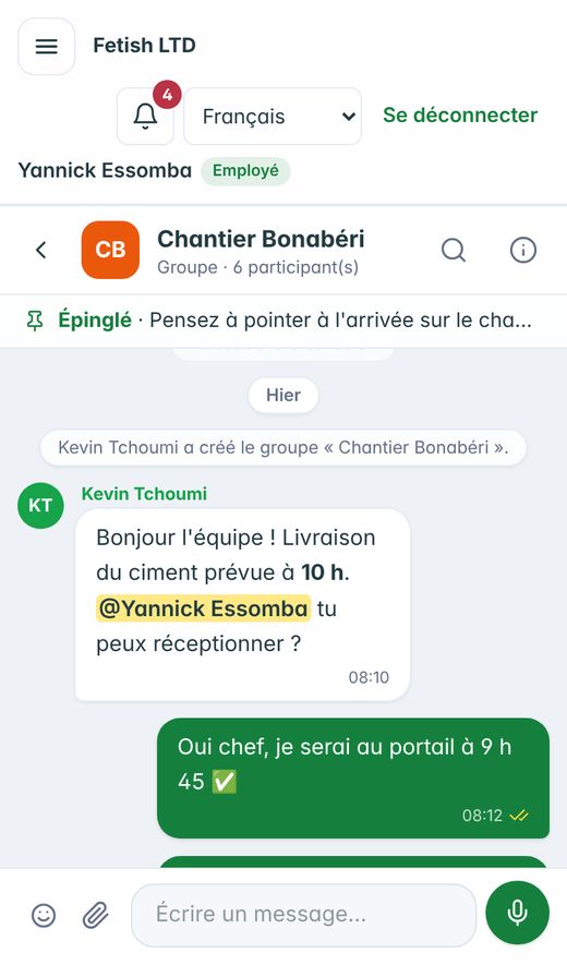 Wazi — Répondre à un sondage